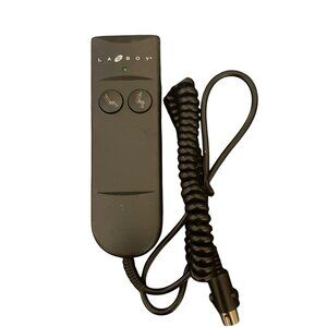 La-Z-Boy Brand OKin Power Recliner 2 button Handset Coiled Cord Remote NEW